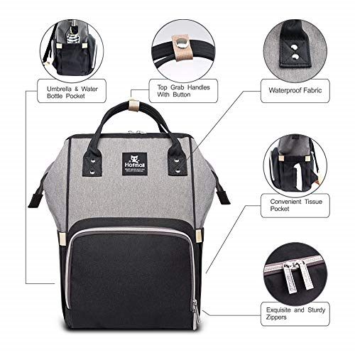 hafmall changing bolsa backpack